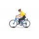 Ciclista H0 (modelo montado)