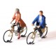 2 bicicletas H0 en Kit