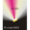 10x Emisores IR 0603