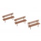 Banc clàssic petit marró