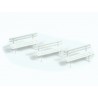 Classic small white bench (N)