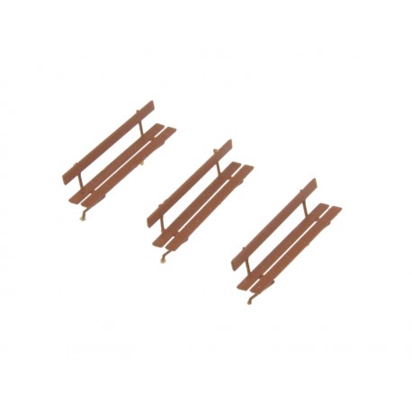 Banc modern petit marró