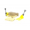 Pack logístico y transpalets amarillos (H0)