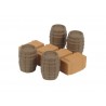 Barricas y cajas de madera (H0)