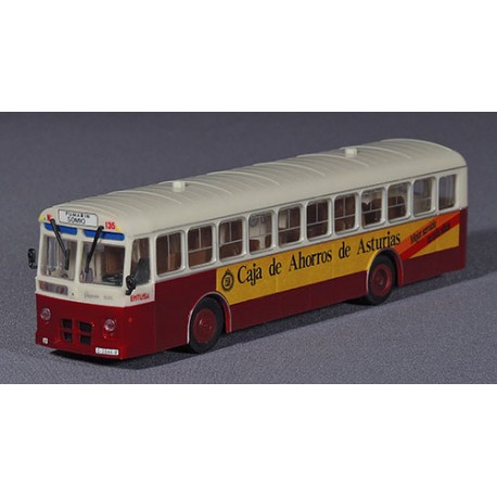 Pegaso 6035 bus from Gijón (Line Musel)
