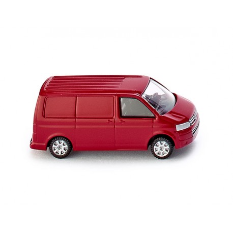 Furgoneta Volkswagen T5 Transporter roja
