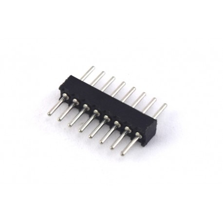 Conector “macho” de 8 polos sin cablear