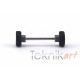 Kit with 4'9 mmØ wheels and axes for N scale