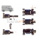 Kit with chassis for vans