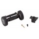 Front axle, completely assembled for lorries / buses (with wheels)