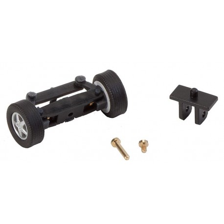 Front axle, completely assembled for Touaregs (with wheels)