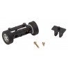 163004 Front axle complete (8mm)