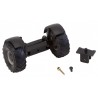163013 Front axle complete (17mm)
