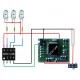 Microchip for 2 rotary (DIP8)