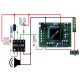 Chip (DIP8) Module K1 siren and flashes